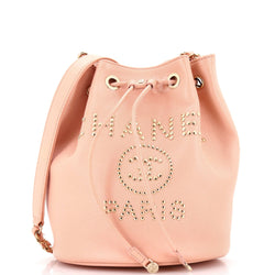 Chanel Deauville Drawstring Bucket Bag