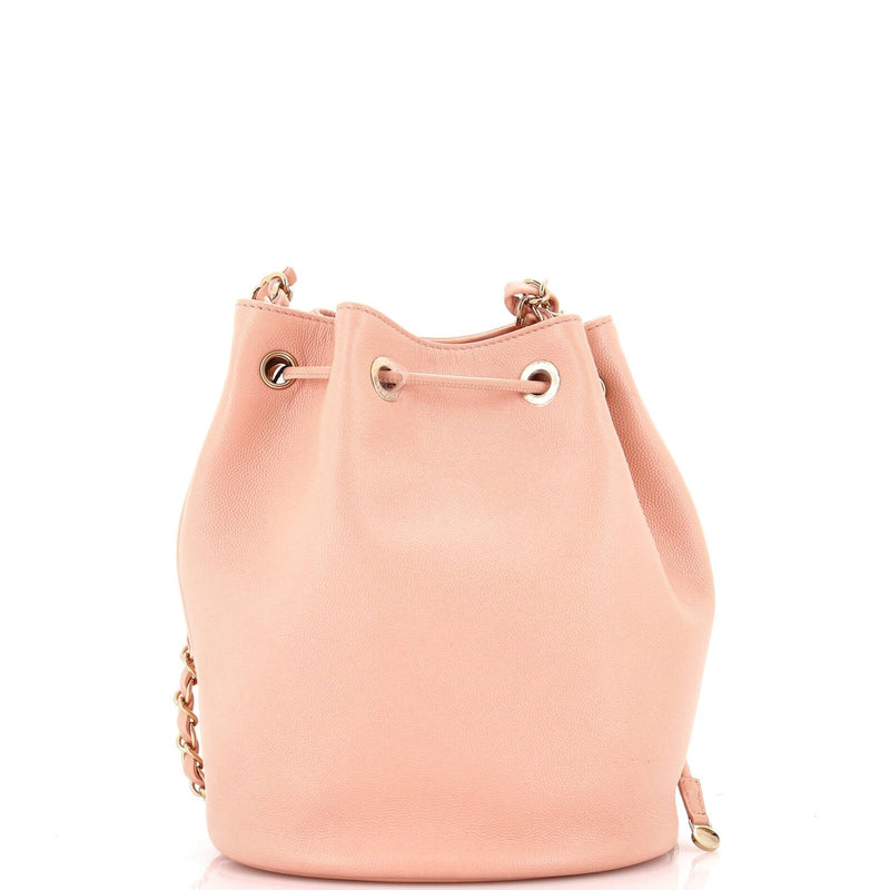 Chanel Deauville Drawstring Bucket Bag