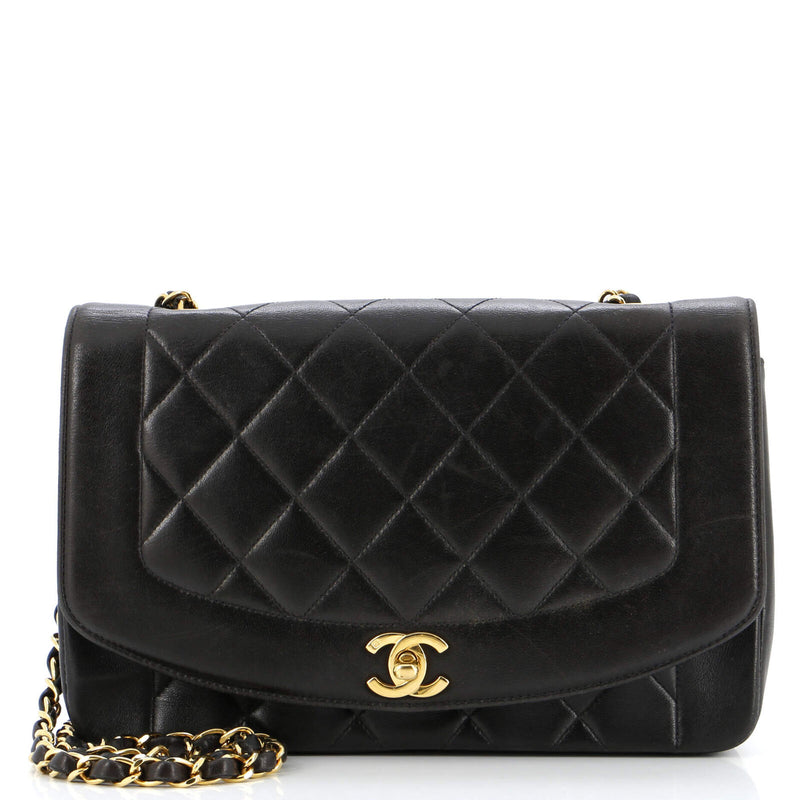 Chanel Vintage Diana Flap Bag Quilted