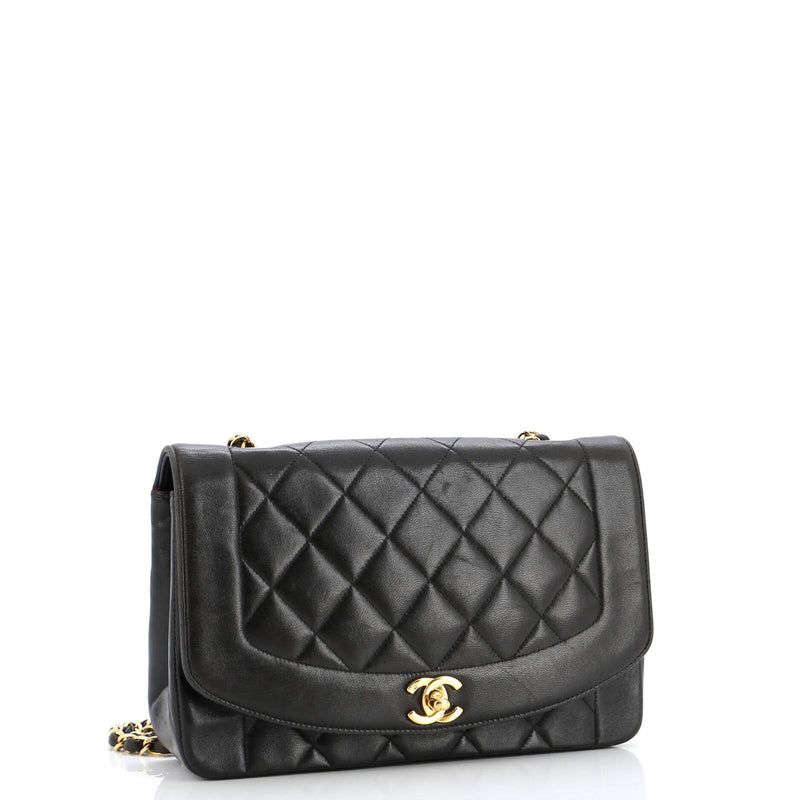 Chanel Vintage Diana Flap Bag Quilted