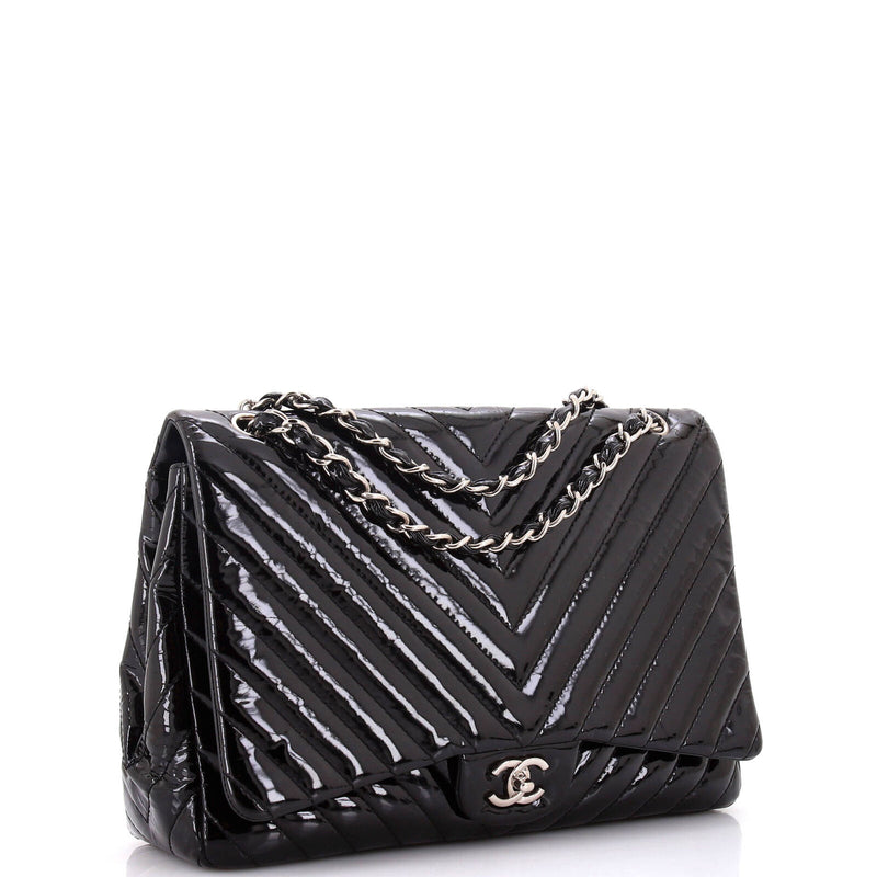 Chanel Classic Single Flap Bag Chevron