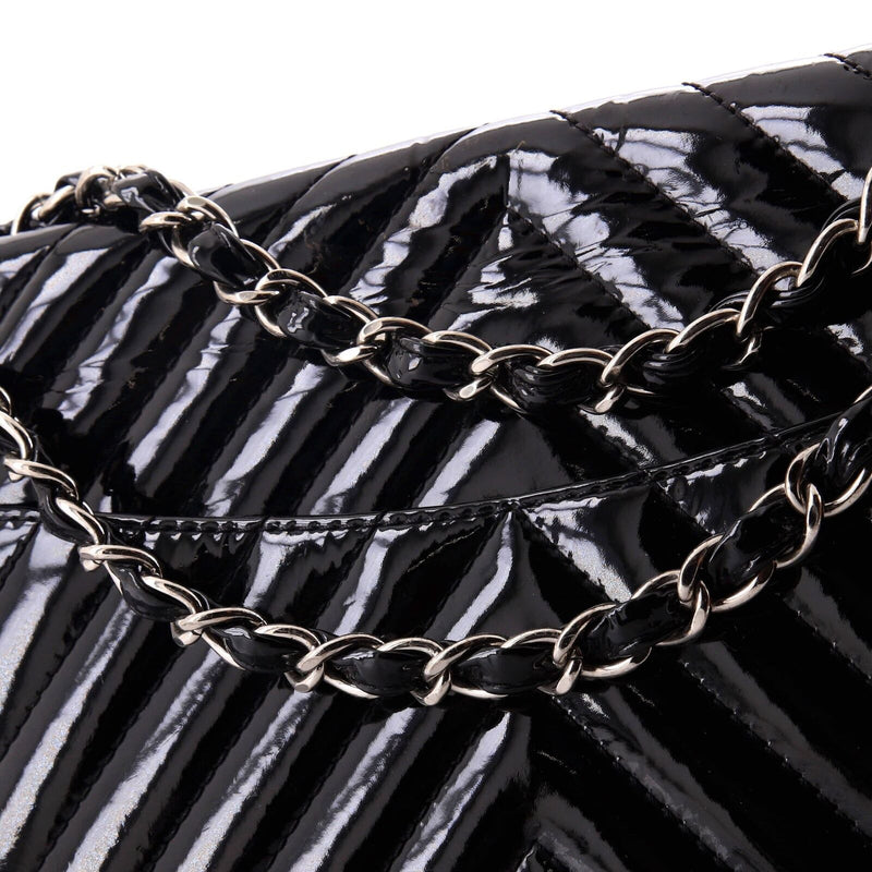 Chanel Classic Single Flap Bag Chevron