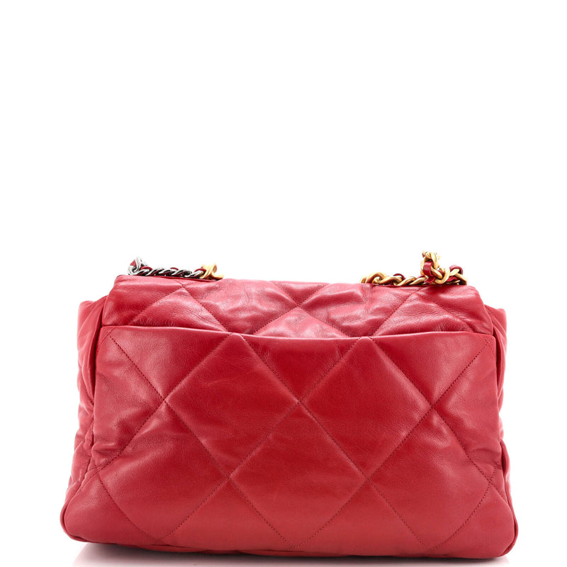 Chanel 19 Flap Bag Quilted Leather Maxi