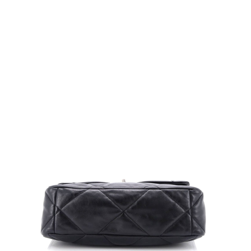 Chanel 19 Flap Bag Quilted Leather Large