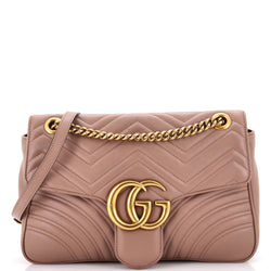 Gucci Gg Marmont Flap Bag Matelasse