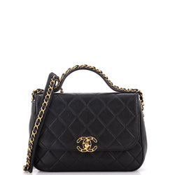 Chanel Chain Infinity Top Handle Bag