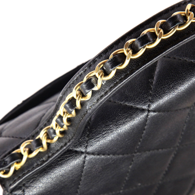 Chanel Chain Infinity Top Handle Bag