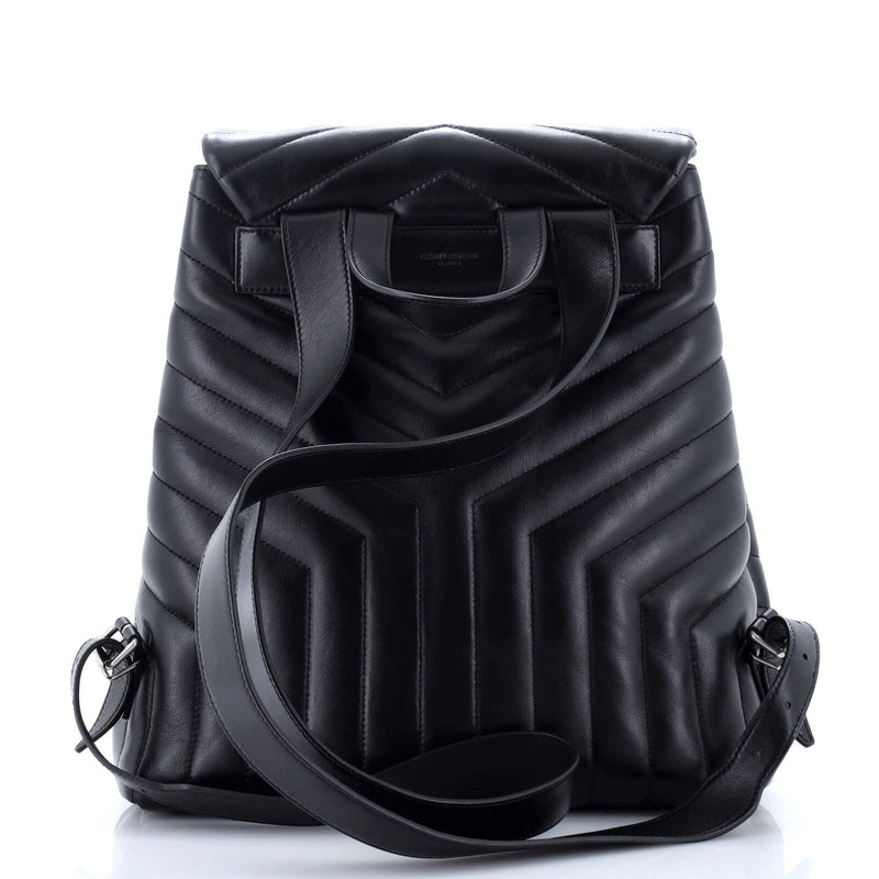 Saint Laurent Loulou Backpack Matelasse