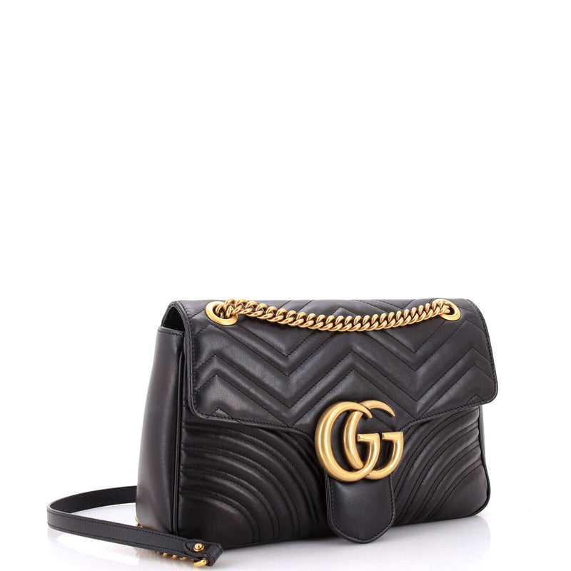 Gucci Gg Marmont Flap Bag Matelasse