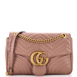 Gucci Gg Marmont Flap Bag Matelasse