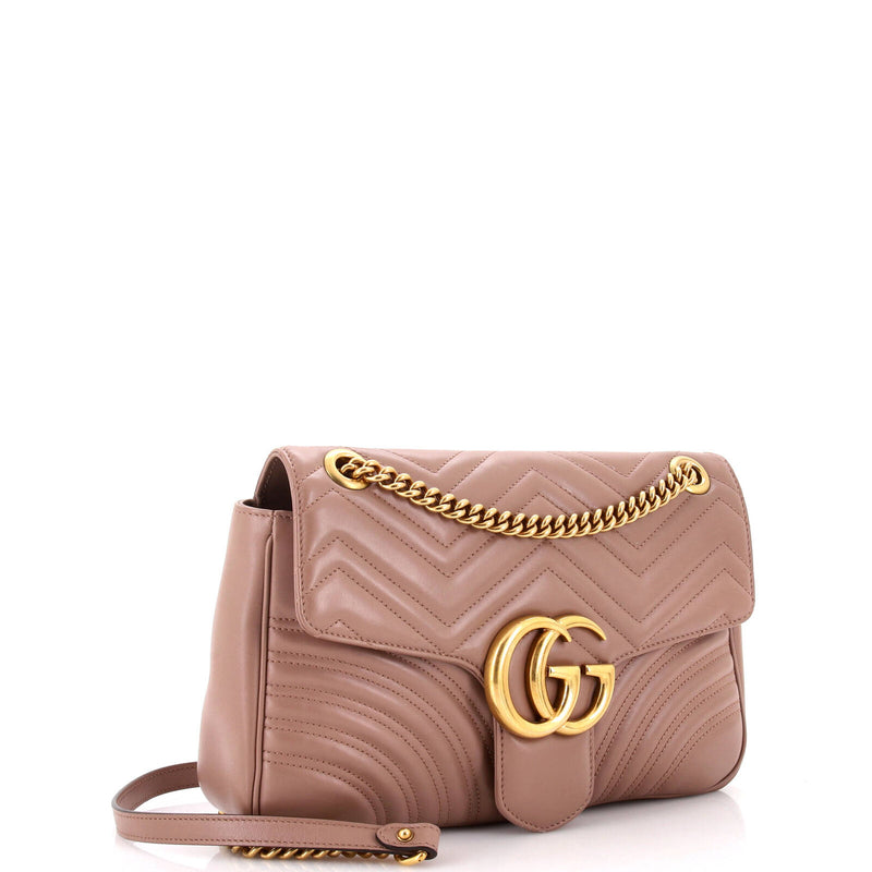 Gucci Gg Marmont Flap Bag Matelasse