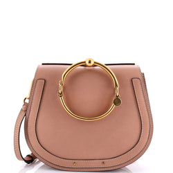 Chloe Nile Crossbody Bag Leather Medium