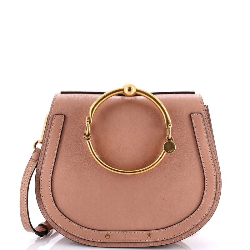 Chloe Nile Crossbody Bag Leather Medium