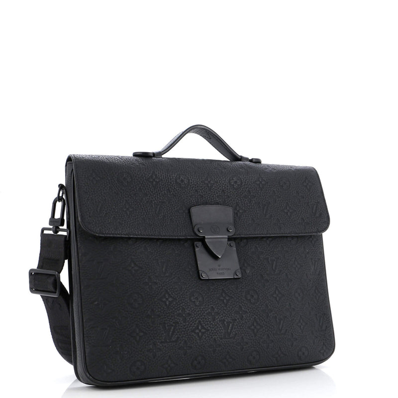 Louis Vuitton S Lock Briefcase Taurillon