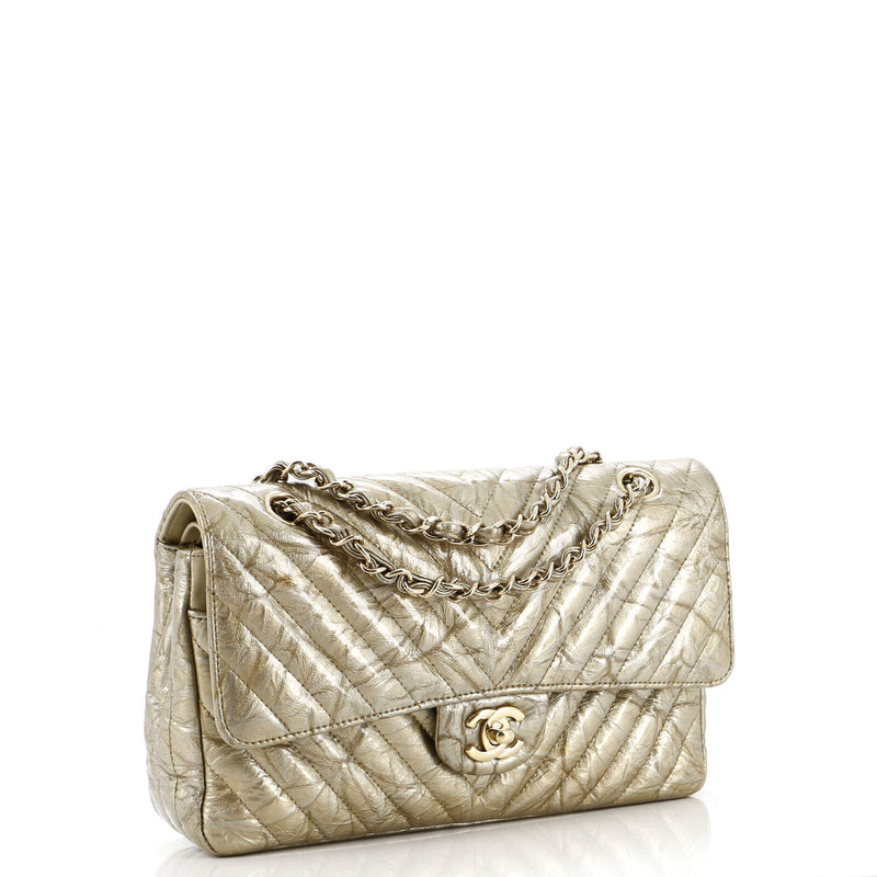 Chanel Classic Double Flap Bag Chevron