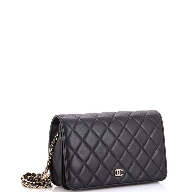 Chanel Pearl Strap Wallet On Chain