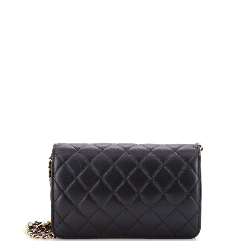 Chanel Pearl Strap Wallet On Chain