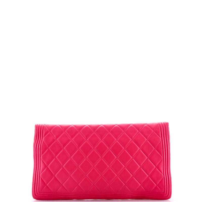 Chanel Boy Beauty Cc Clutch Quilted