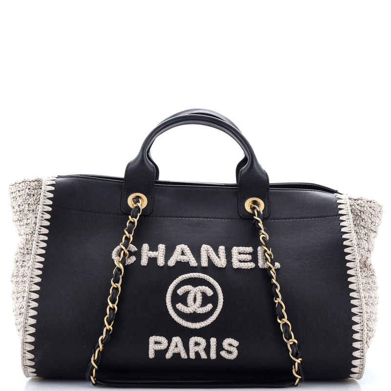 Chanel Deauville Tote Calfskin With