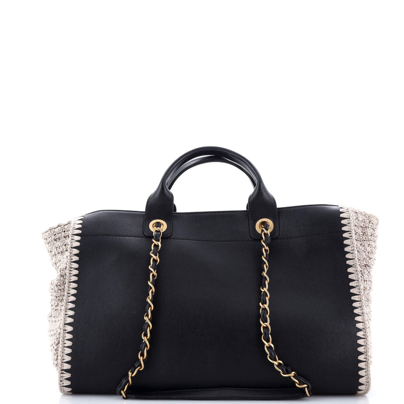 Chanel Deauville Tote Calfskin With