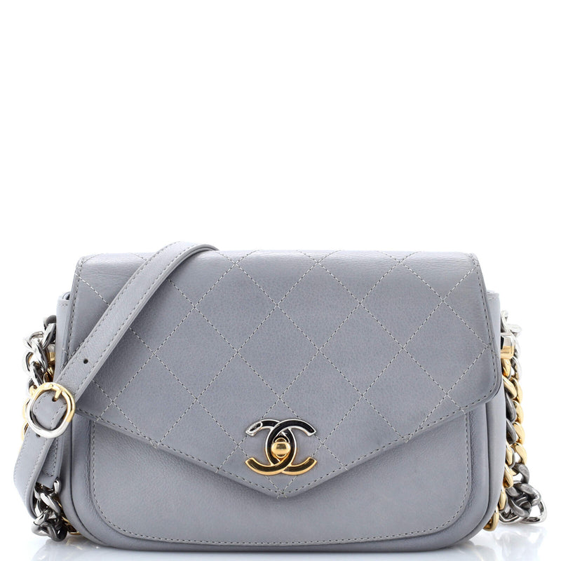 Chanel Two Tone Envelope Flap Bag