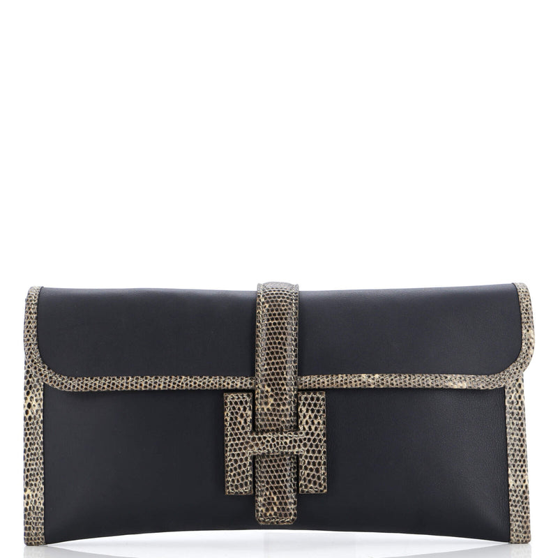 Hermes Jige Elan Clutch Swift With