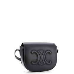 Celine Cuir Triomphe Folco Bag Leather