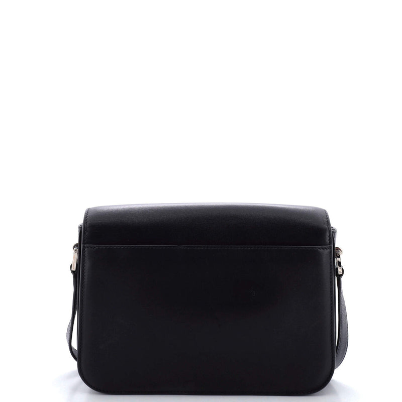 Saint Laurent Fermoir Flap Satchel Bag