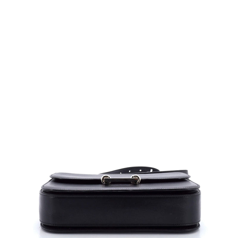 Saint Laurent Fermoir Flap Satchel Bag