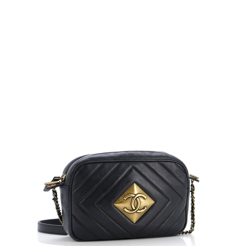 Chanel Pyramid Cc Camera Bag Chevron