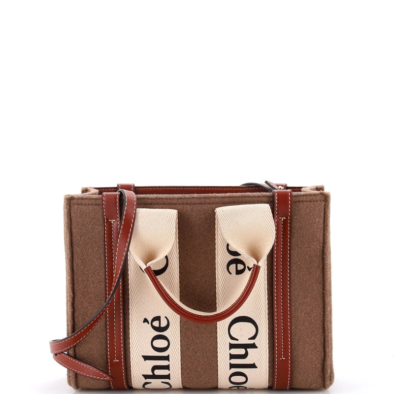 Chloe Woody Tote Recycled Felt With