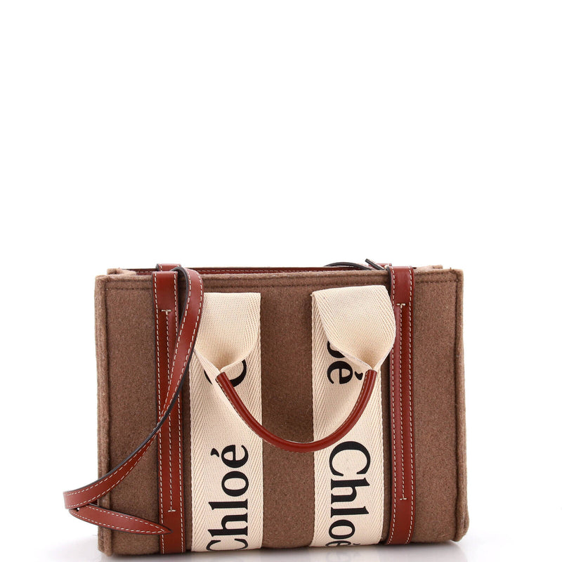 Chloe Woody Tote Recycled Felt With