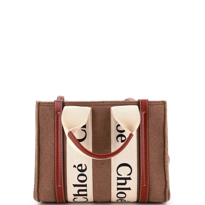 Chloe Woody Tote Recycled Felt With