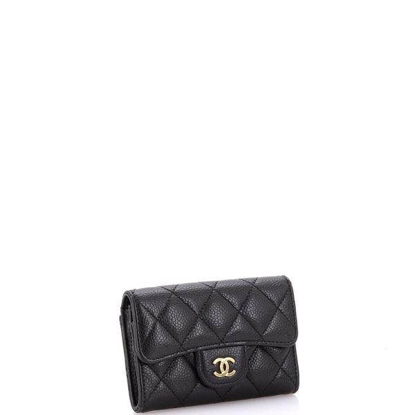 Chanel Classic Flap Card Holder Quilted