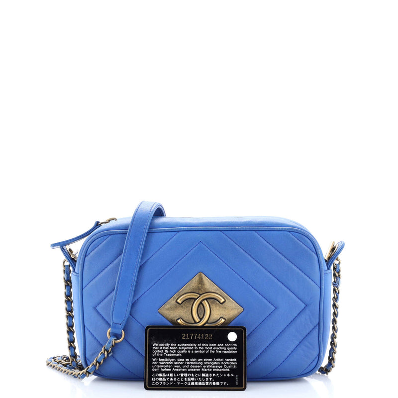 Chanel Pyramid Cc Camera Bag Chevron