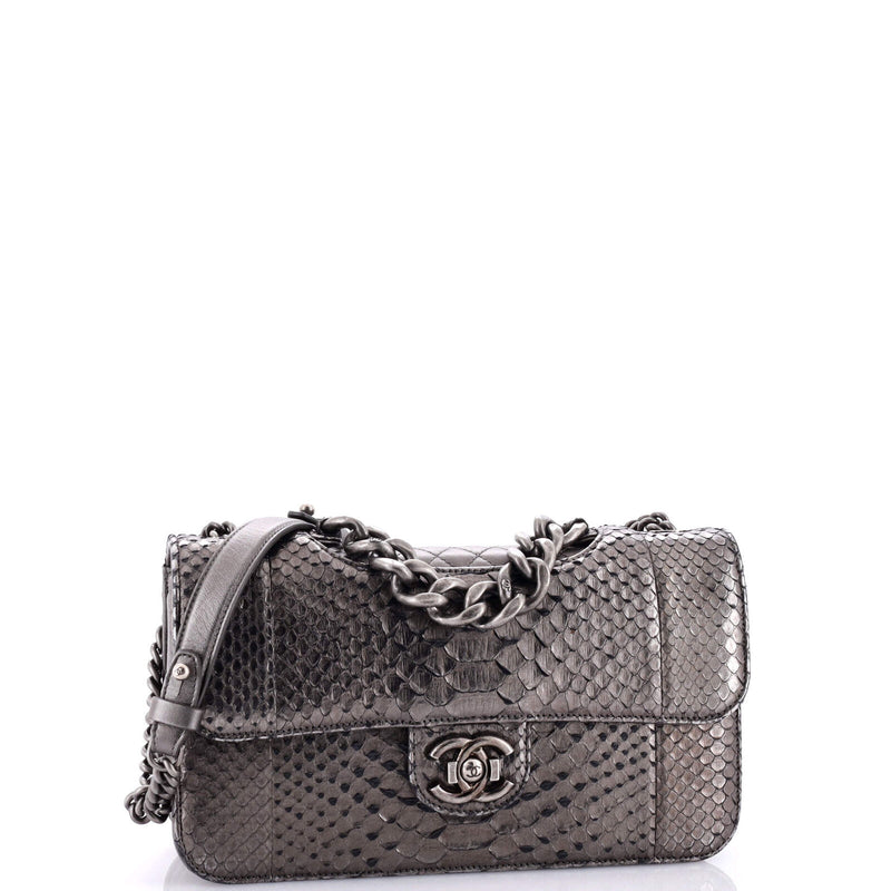 Chanel Perfect Edge Flap Bag Python