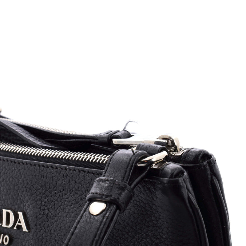 Prada Double Zip Crossbody Bag Vitello