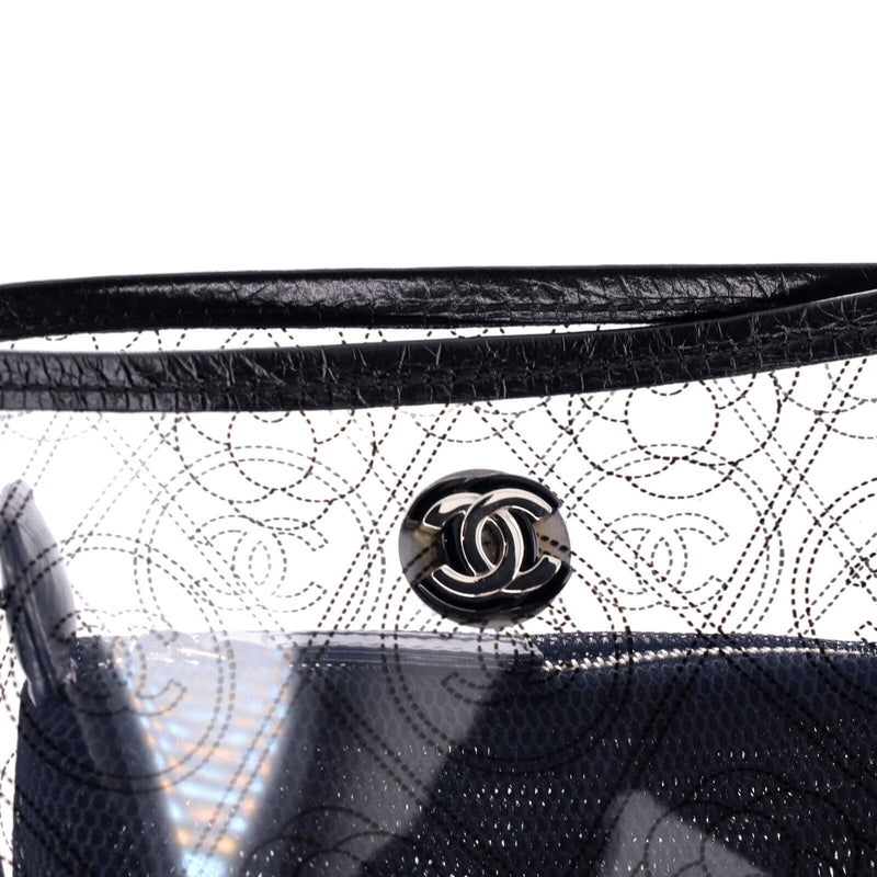 Chanel Camellia Coco Bucket Bag Printed