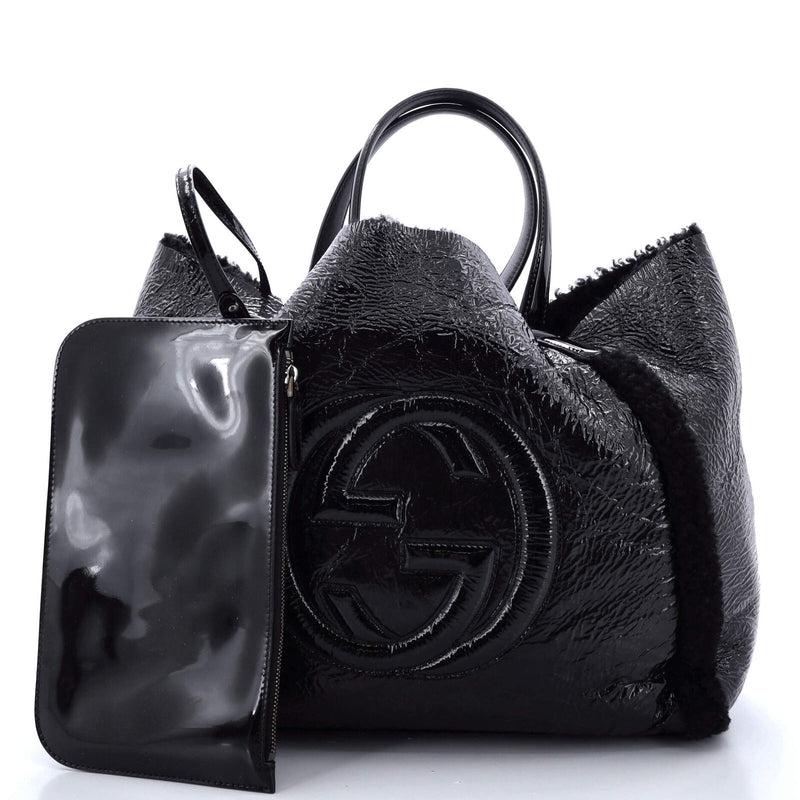 Gucci Soho Shoulder Bag Patent And