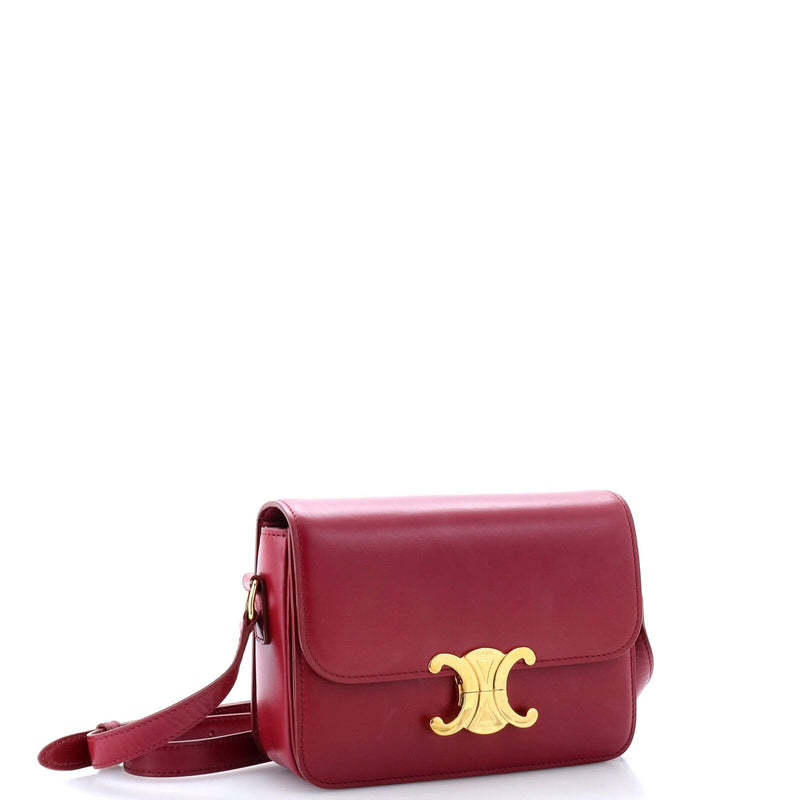 Celine Triomphe Shoulder Bag Smooth