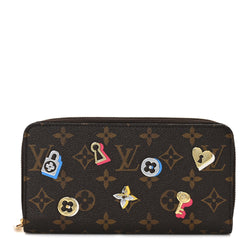 Louis Vuitton Lv Love Lock Zippy Wallet