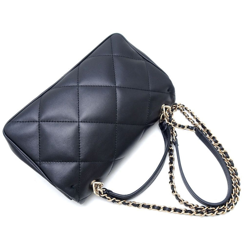 Chanel Shoulder Bag Matelasse Top Handle