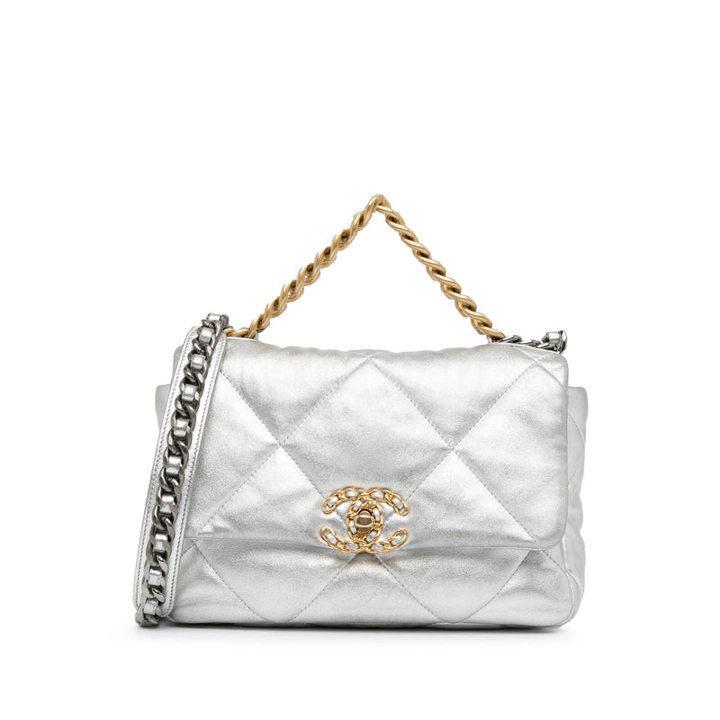 Chanel Medium Metallic Lambskin 19