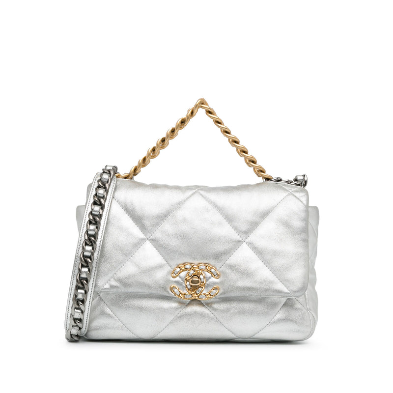 Chanel Medium Metallic Lambskin 19