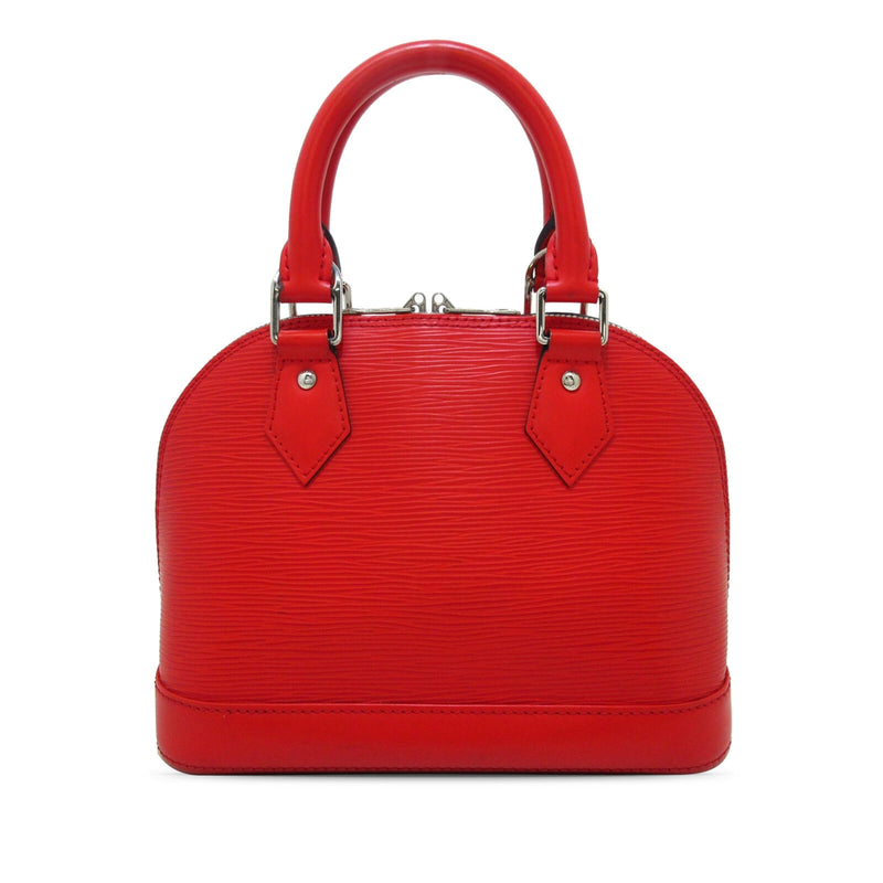 Louis Vuitton Epi Alma Bb Red