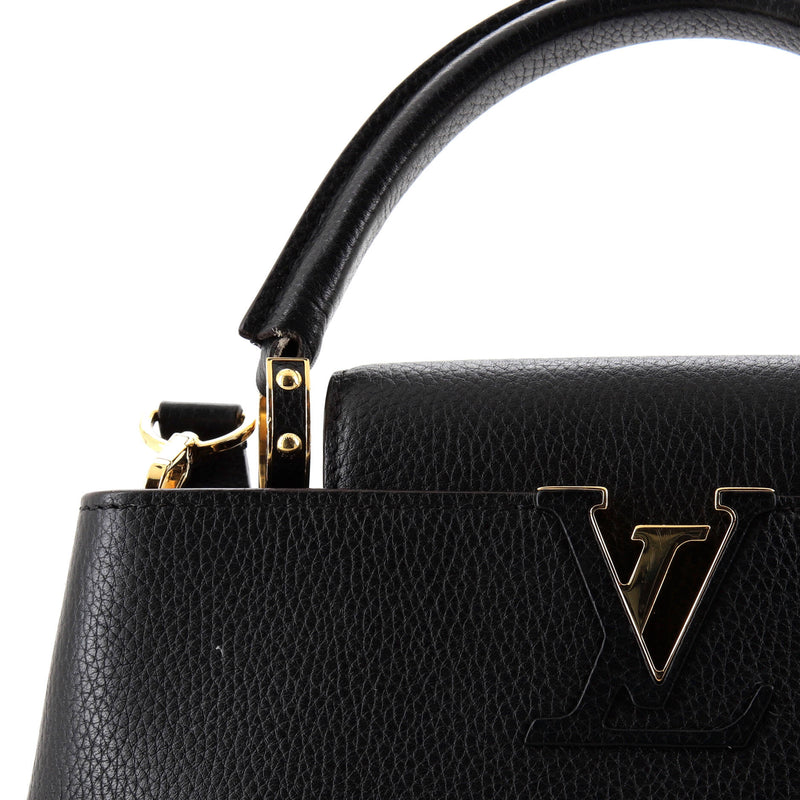 Louis Vuitton Capucines Bag Leather Pm