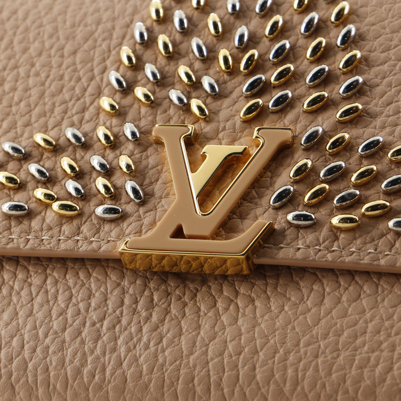 Louis Vuitton Capucines Wallet Leather