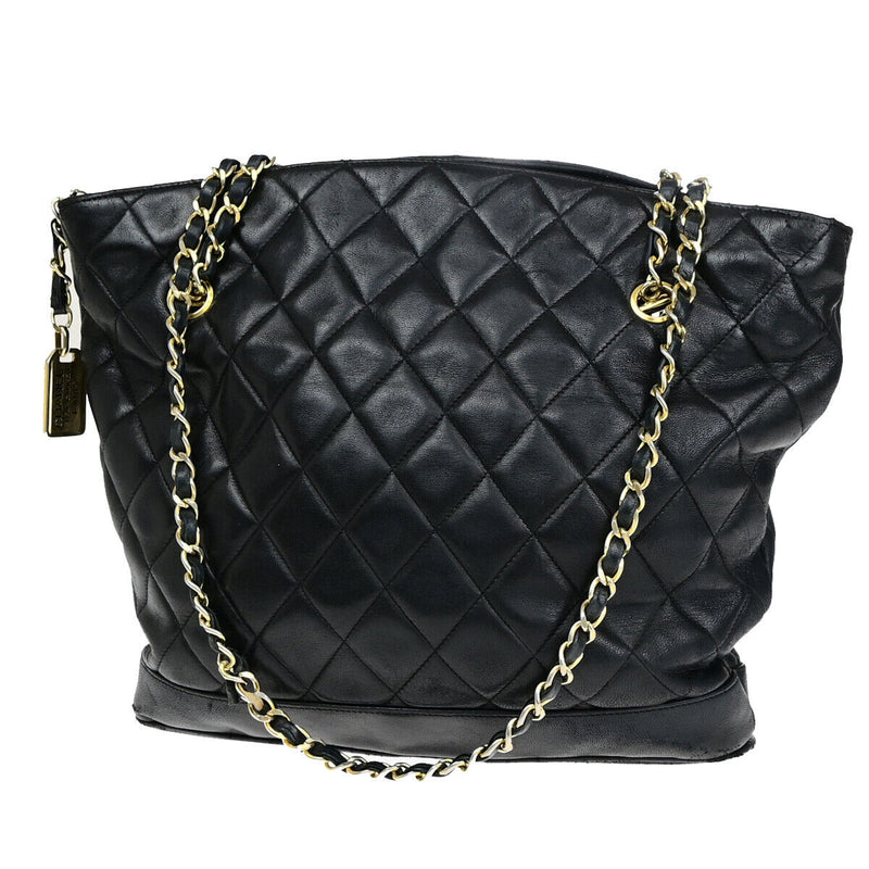 Chanel Cc Logo Matelasse Chain Shoulder