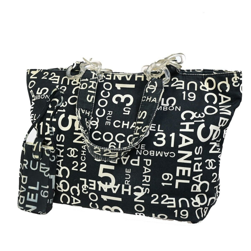 Chanel Logo By Sea Shoulder Tote Bag