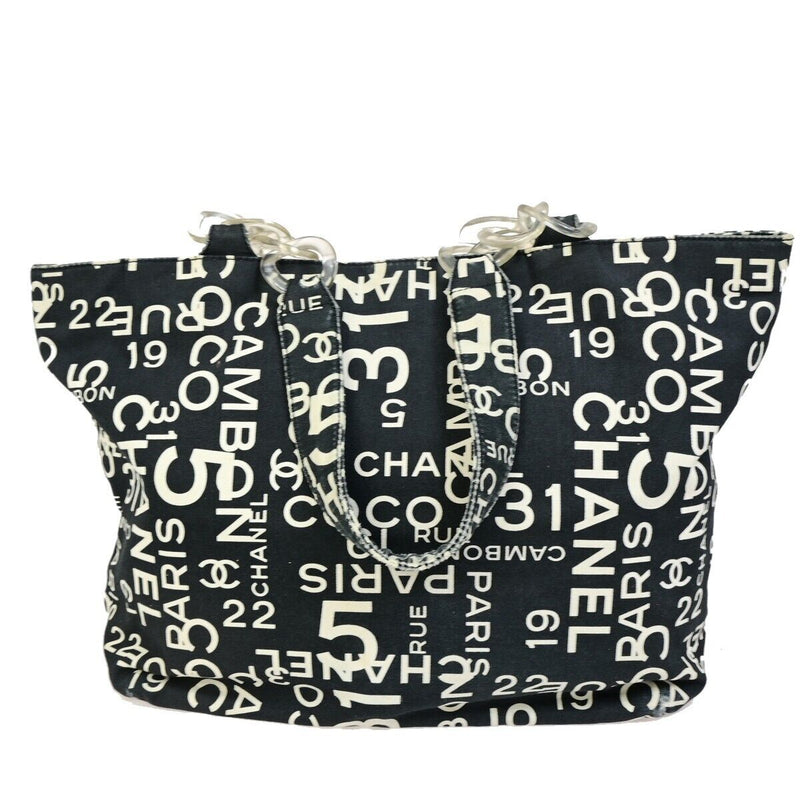 Chanel Logo By Sea Shoulder Tote Bag